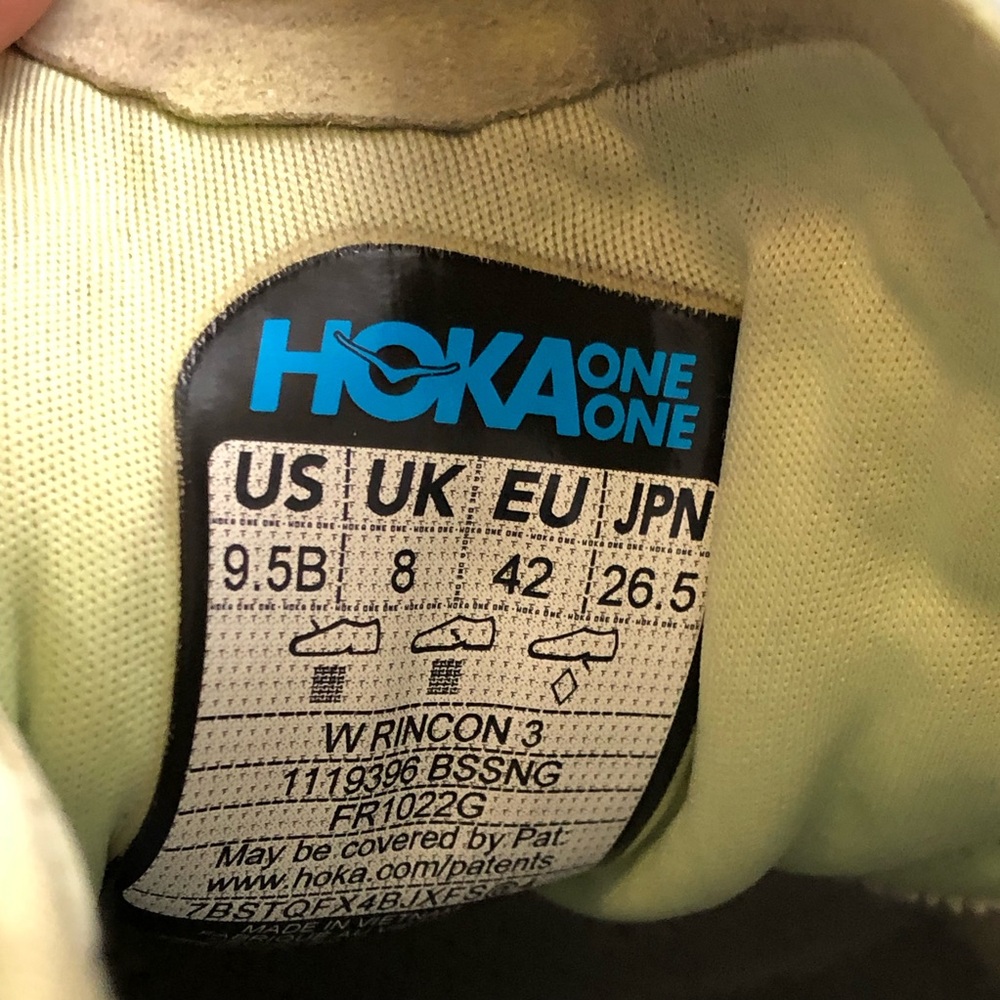 Hoka Rincon 3. Size 9 1/2. - Picture 12 of 13